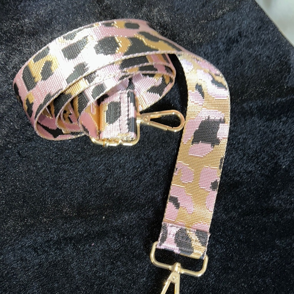 Pink and Gold Belt with Chic Design